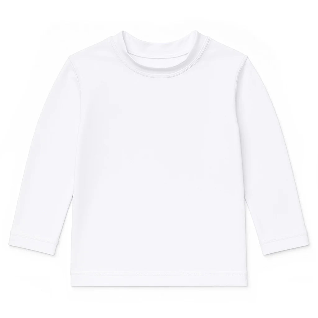 Florence Eiseman White Rash Guard