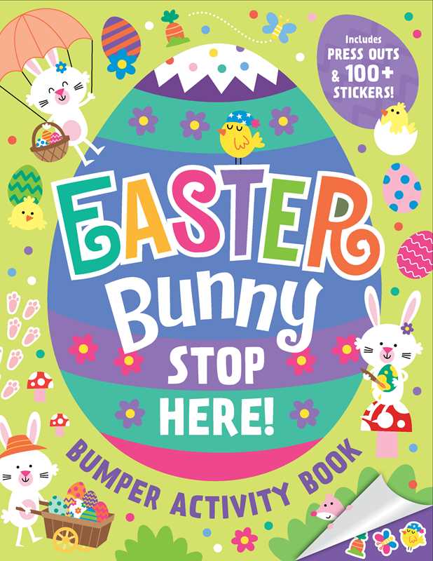 Simon & Schuster Easter Bunny Stop Here! Bumper Activity Book