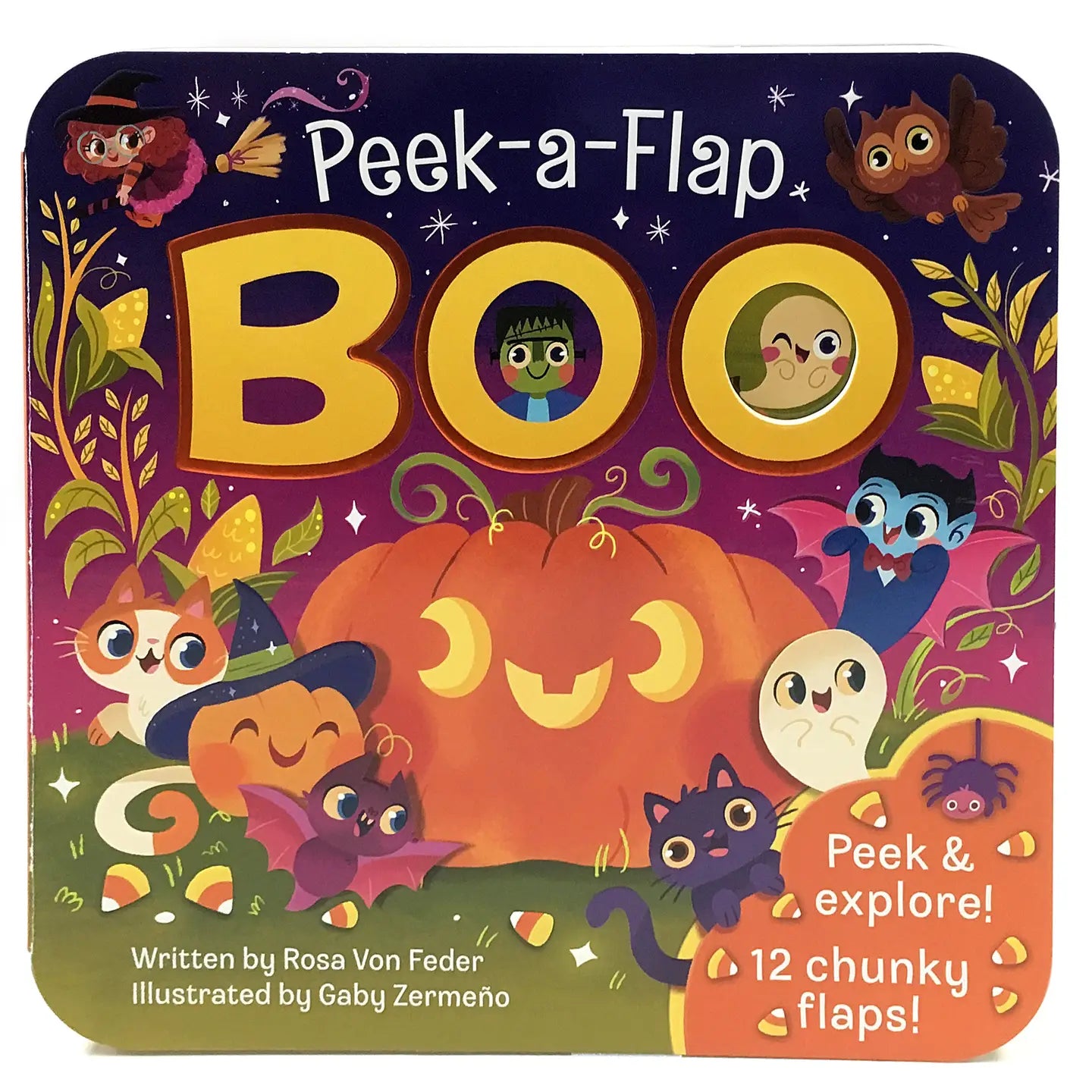 Cottage Door Press Boo Lift-A-Flap Halloween Board Book