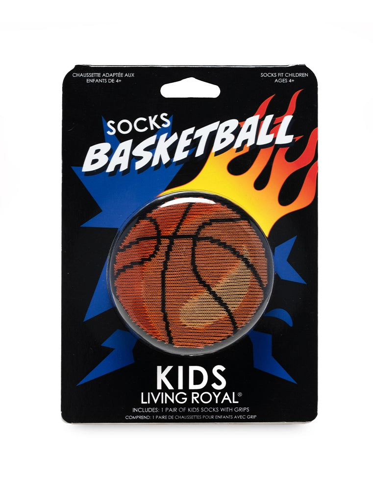 Living Royal Basketball 3D Packaged Crew Socks