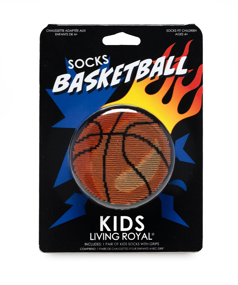 Living Royal Basketball 3D Packaged Crew Socks