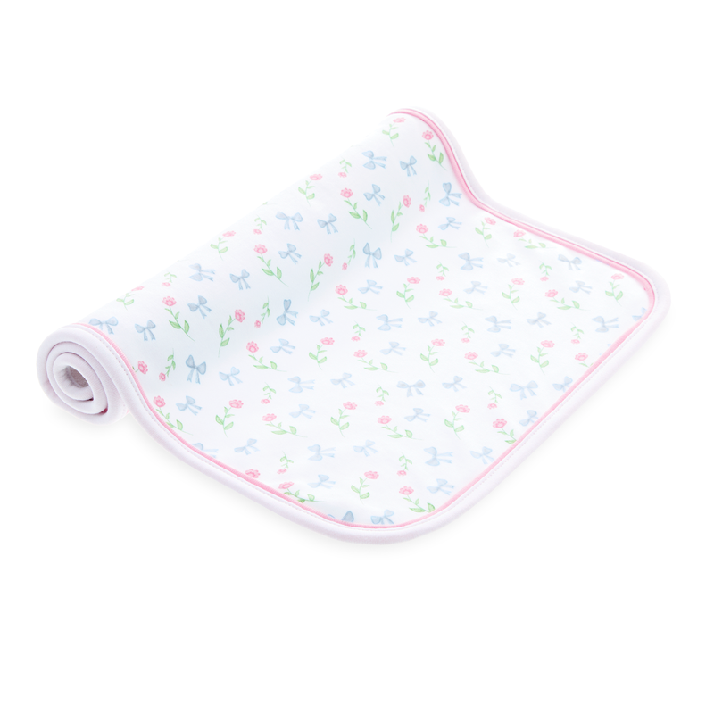 Magnolia Baby Evelyn's Classics Printed Burp Cloth