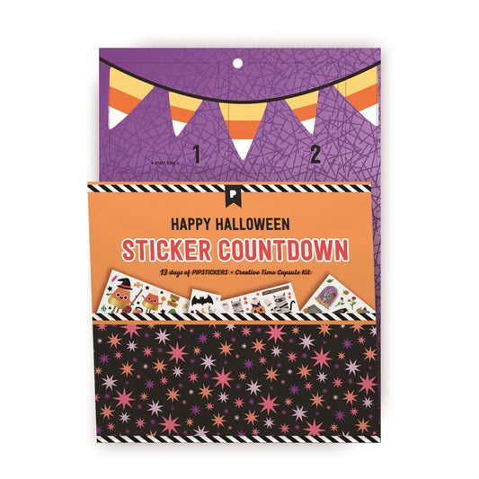 Pipsticks Happy Halloween Sticker Countdown