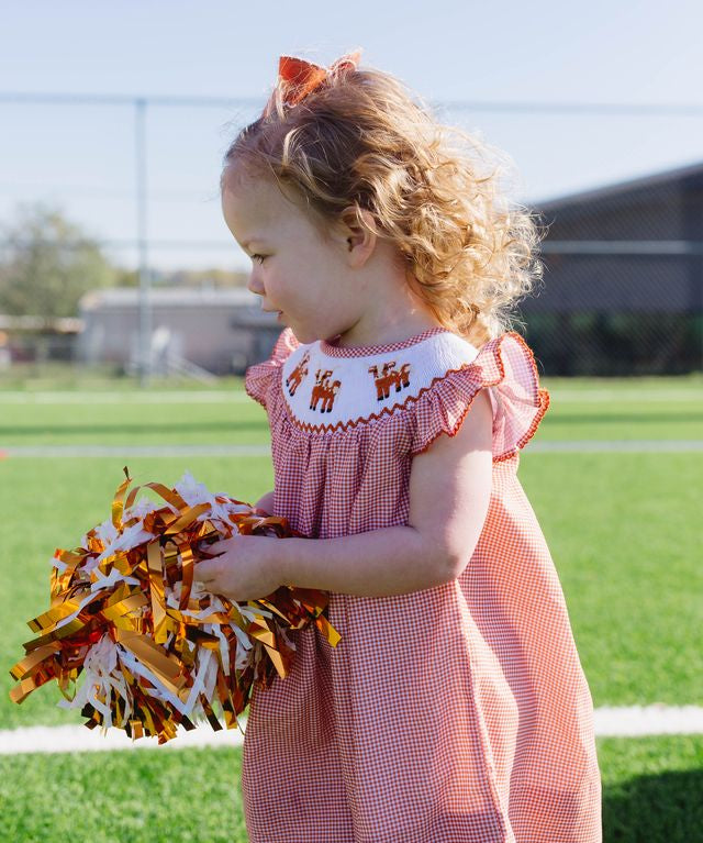 Smocked Longhorn Kate Dress