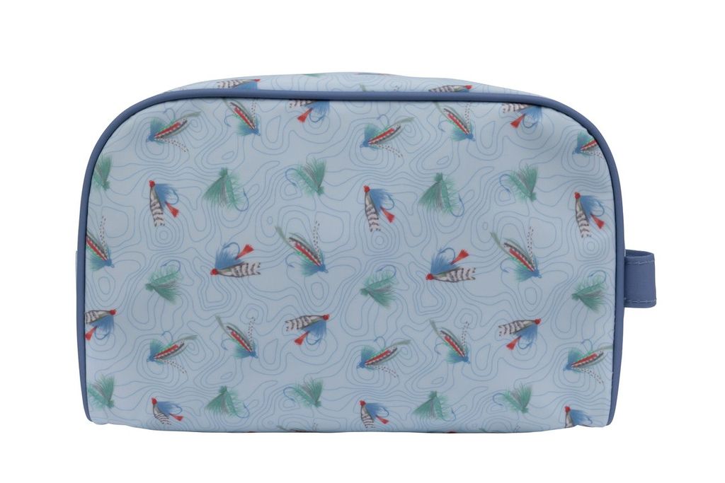 Apple Of My Isla Flies Dopp Kit