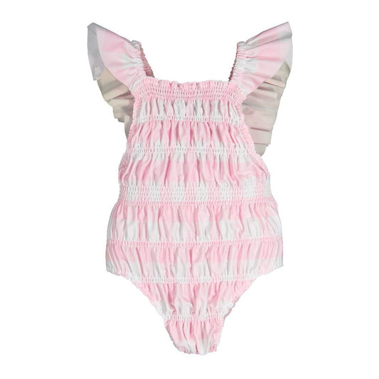 Sal and Pimenta Buffalo Check Frilled Swimsuit