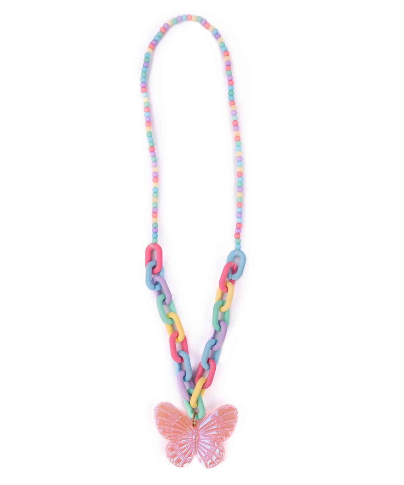 Great Pretenders Kaleidoscope Butterfly Necklace