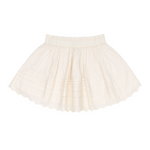 Minnow Girls Cream Schiffly Skirt