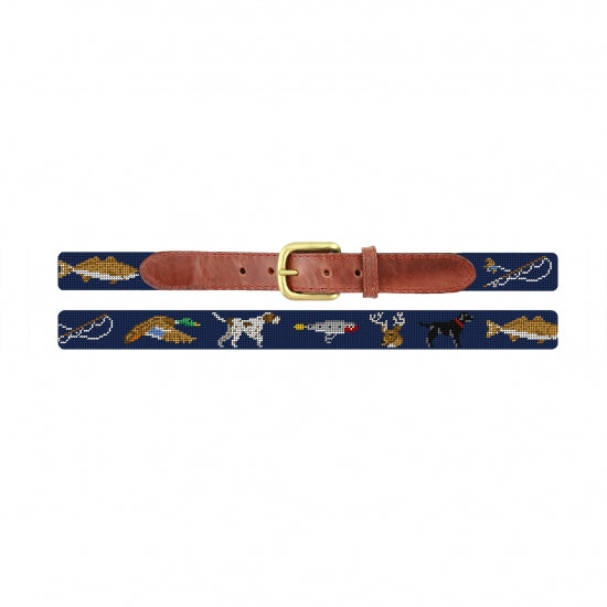 Smathers and Branson Southern Sportsman Children's Needlepoint Belt