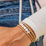 Women's Custom Name Everyday Stretch Bracelet