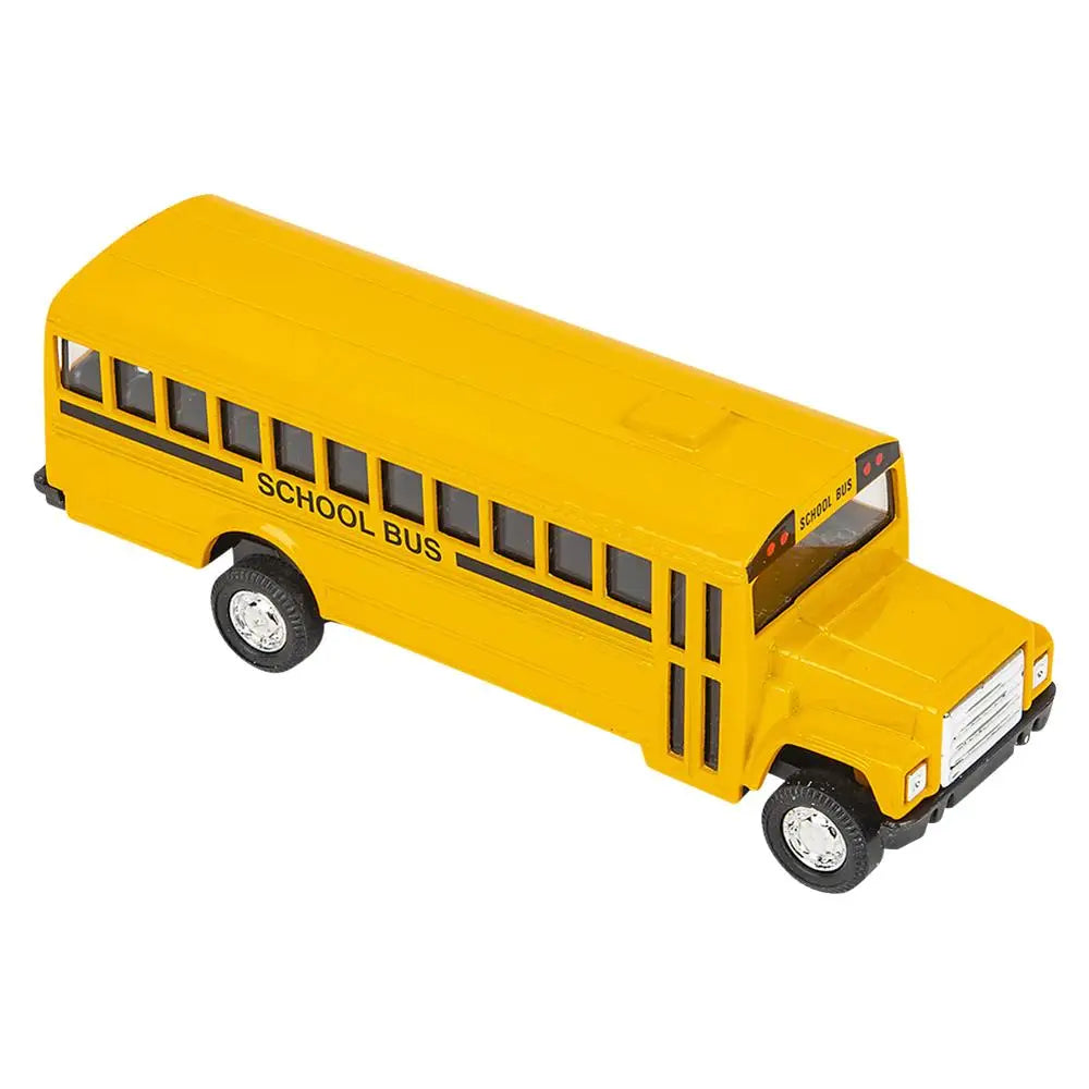 The Toy Network Pullback School Bus 