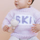 The Blueberry Hill Baby Pink Ski Sweater