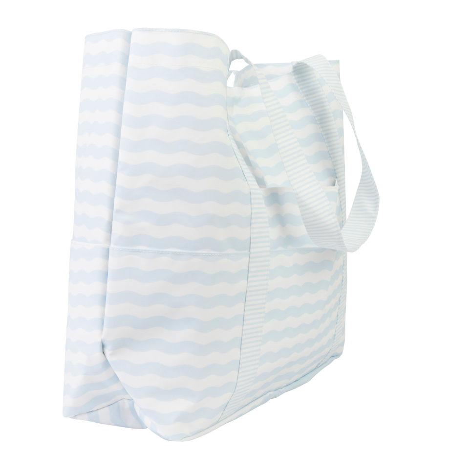 Apple Of My Isla The Summer Bag- Blue 
