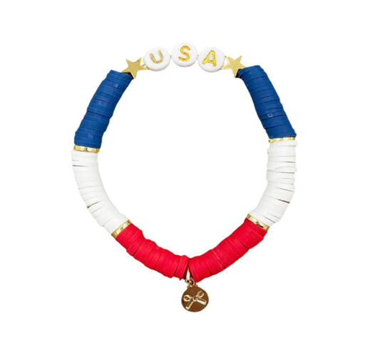 Bits and Bows USA Bracelet
