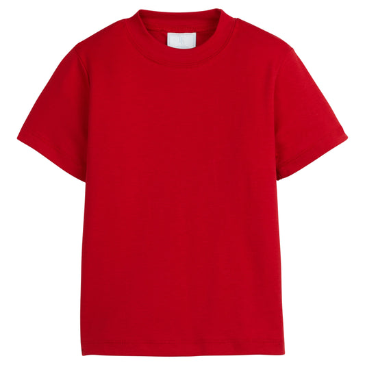 Little English Classic Tee Shirt for Kids - Red