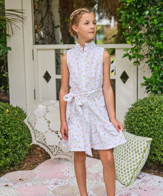 Sleeveless Amore Dress- Meriwether Floral