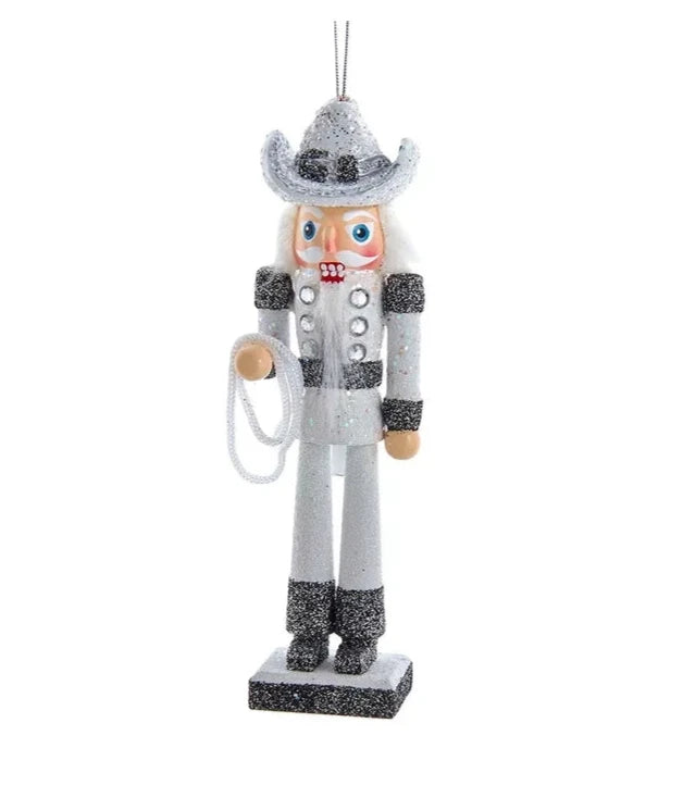 Kurt S. Adler Rhinestone Cowboy Nutcracker Ornament