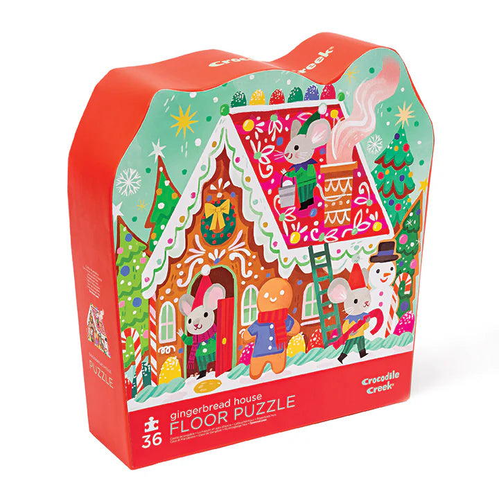 36 Piece Puzzle- Gingerbread House