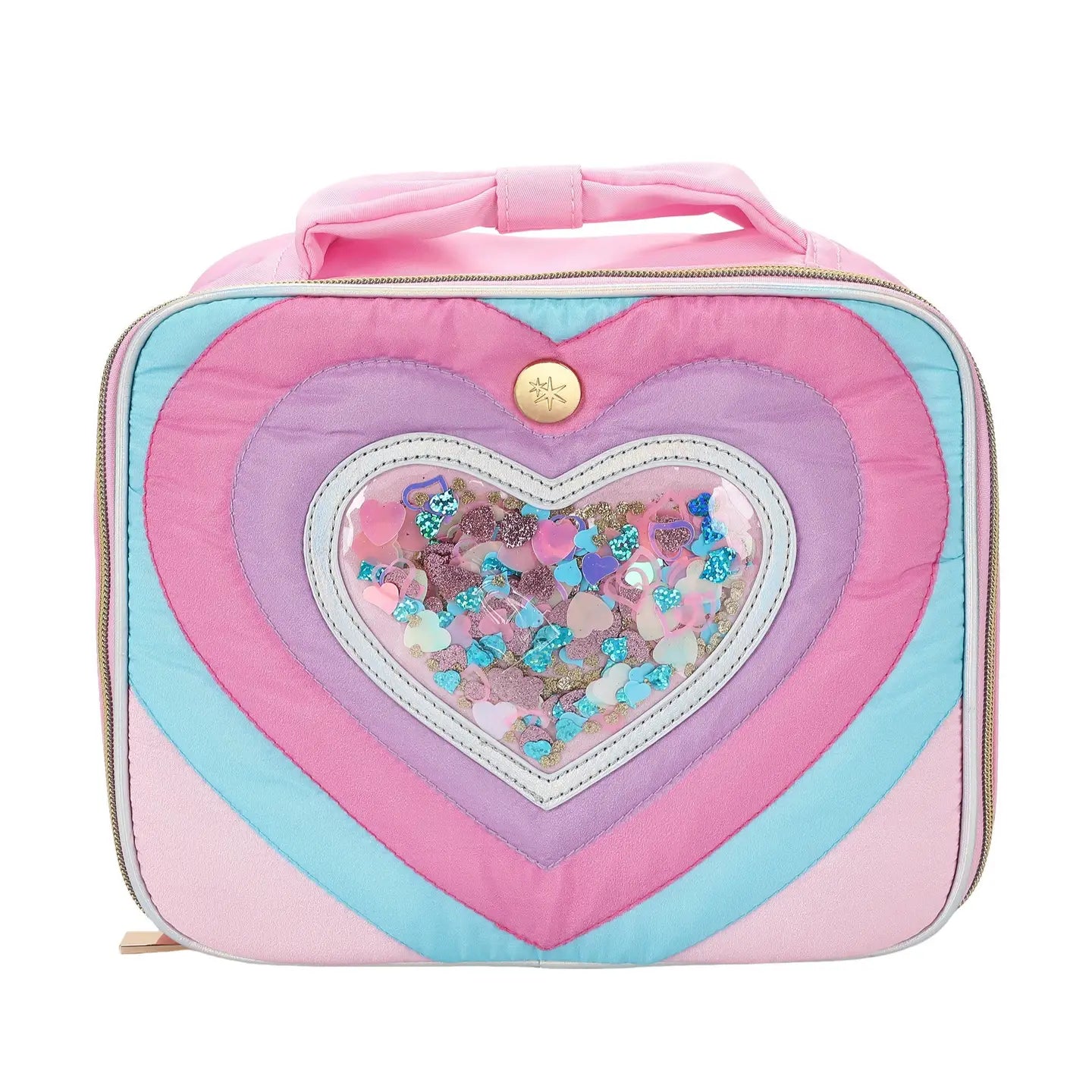 Packed Party Quilted Hearts Confetti Lunchbox