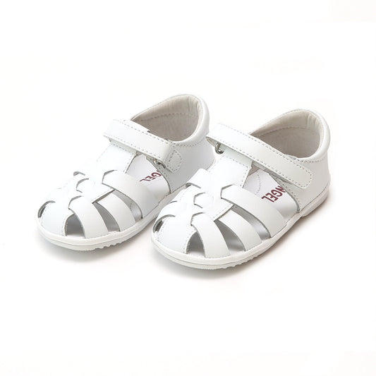 L'Amour Baby Christie Leather Fisherman Sandal
