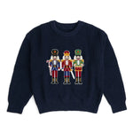 Sweet Wink Nutcracker Patch Sweater