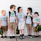 Sweet Wink Roaring Into Third Grade Short Sleeve T-Shirt - Gray