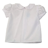 White Piping Blouse
