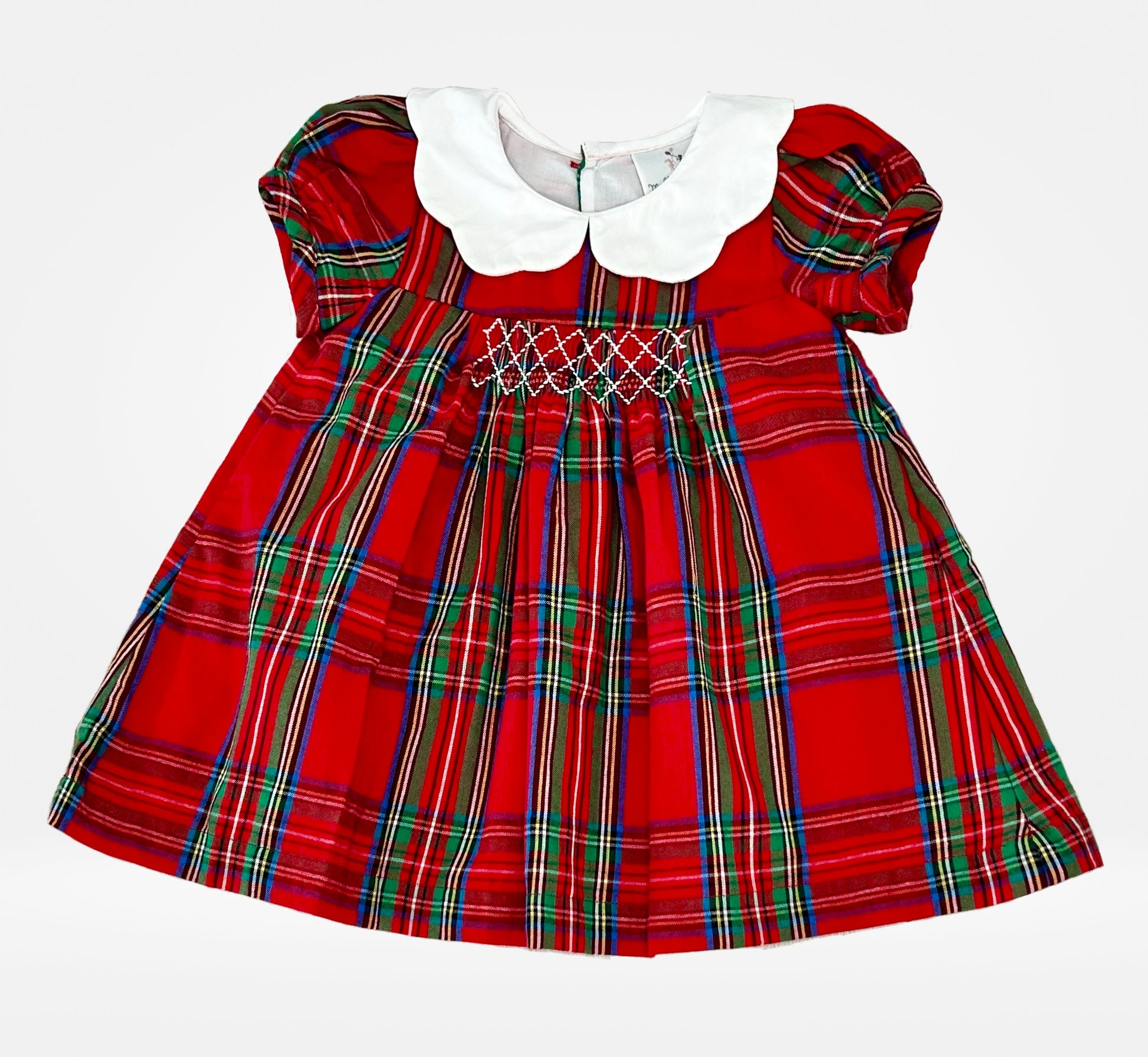 Maddie and Connor Red Tartan Dress