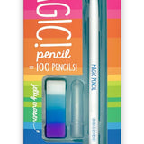 White Magic Pencil and Eraser Set