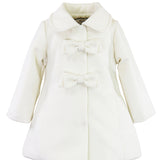 American Widgeon Bow Car Coat - Ivory