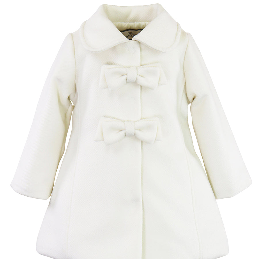 American Widgeon Bow Car Coat - Ivory