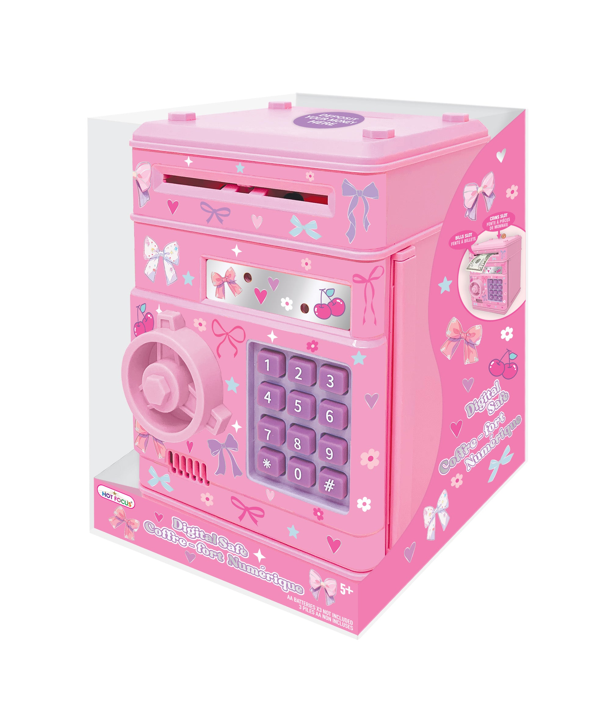 Hot Focus Digital Safe- Bowtiful