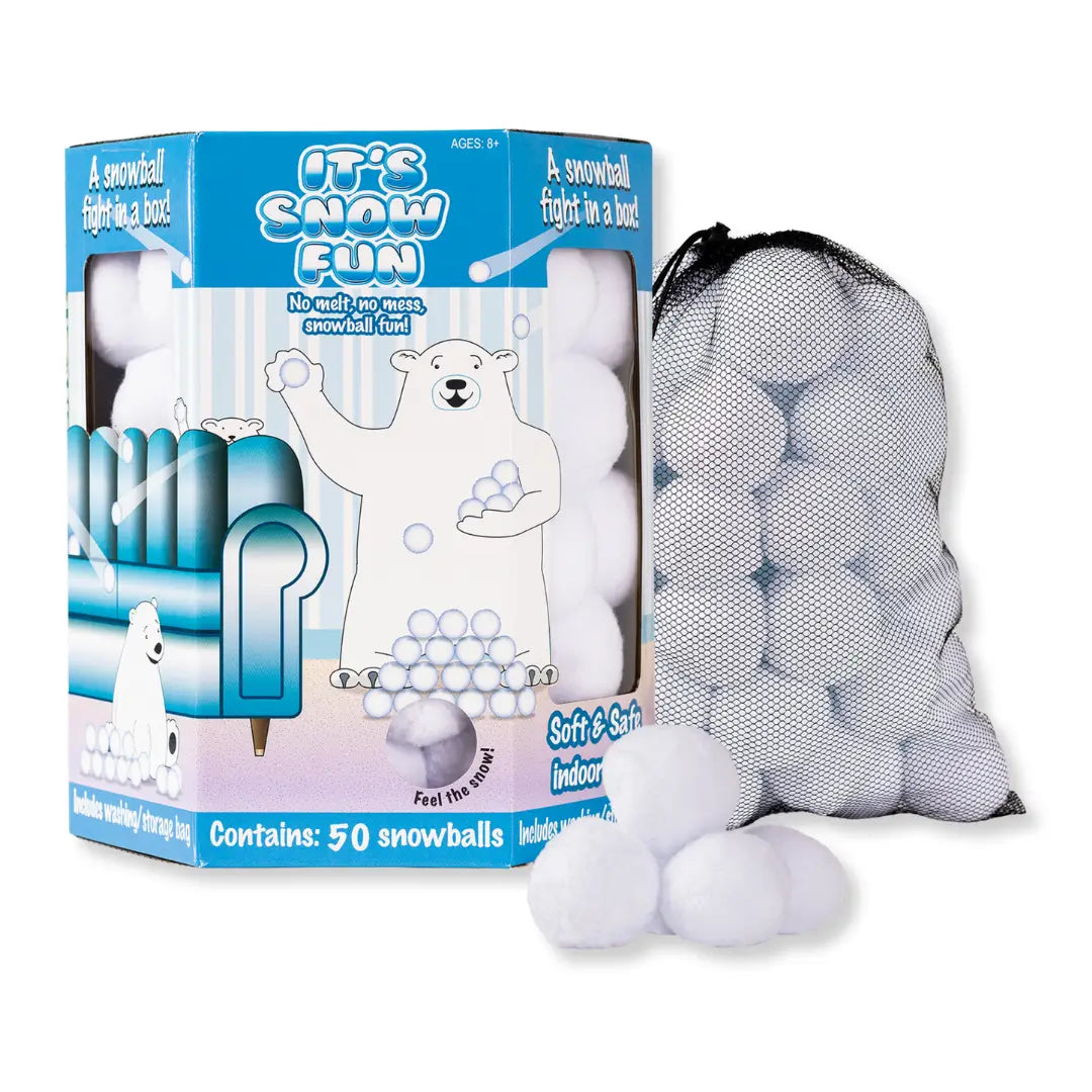 Kalan It's Snow Fun Indoor Snowballs- 50 Pack