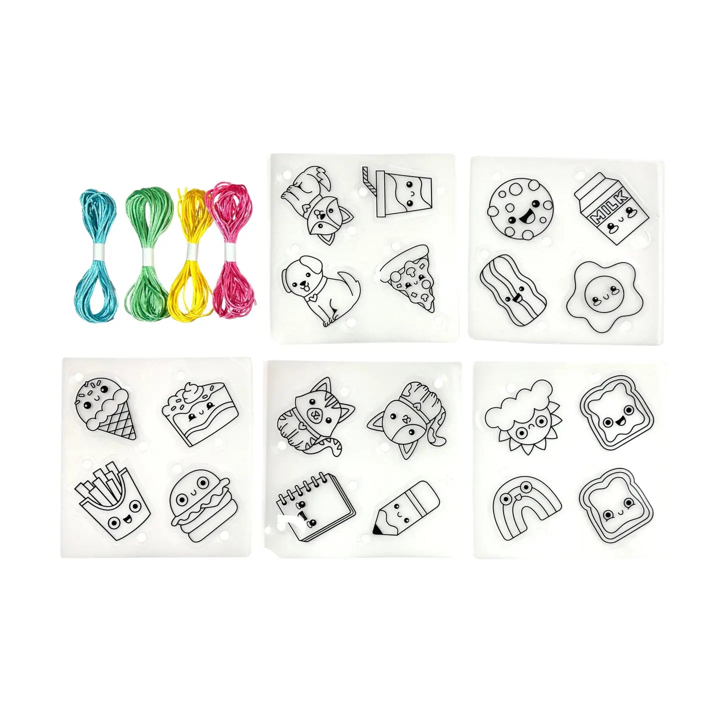OOLY Shrink-Its! DIY Shrink Art Bracelet Kit- BFF