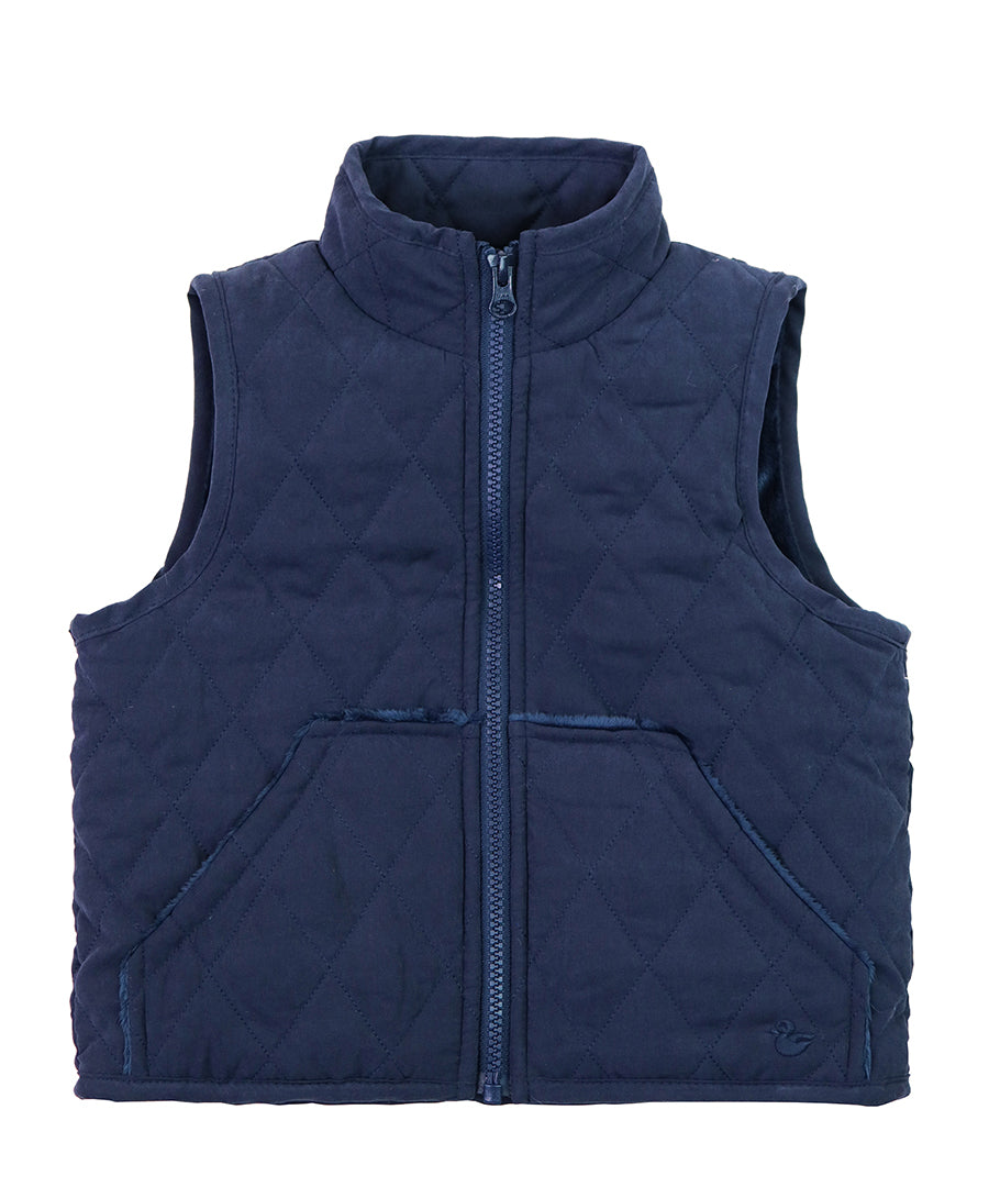 American Widgeon Barn Vest- Navy