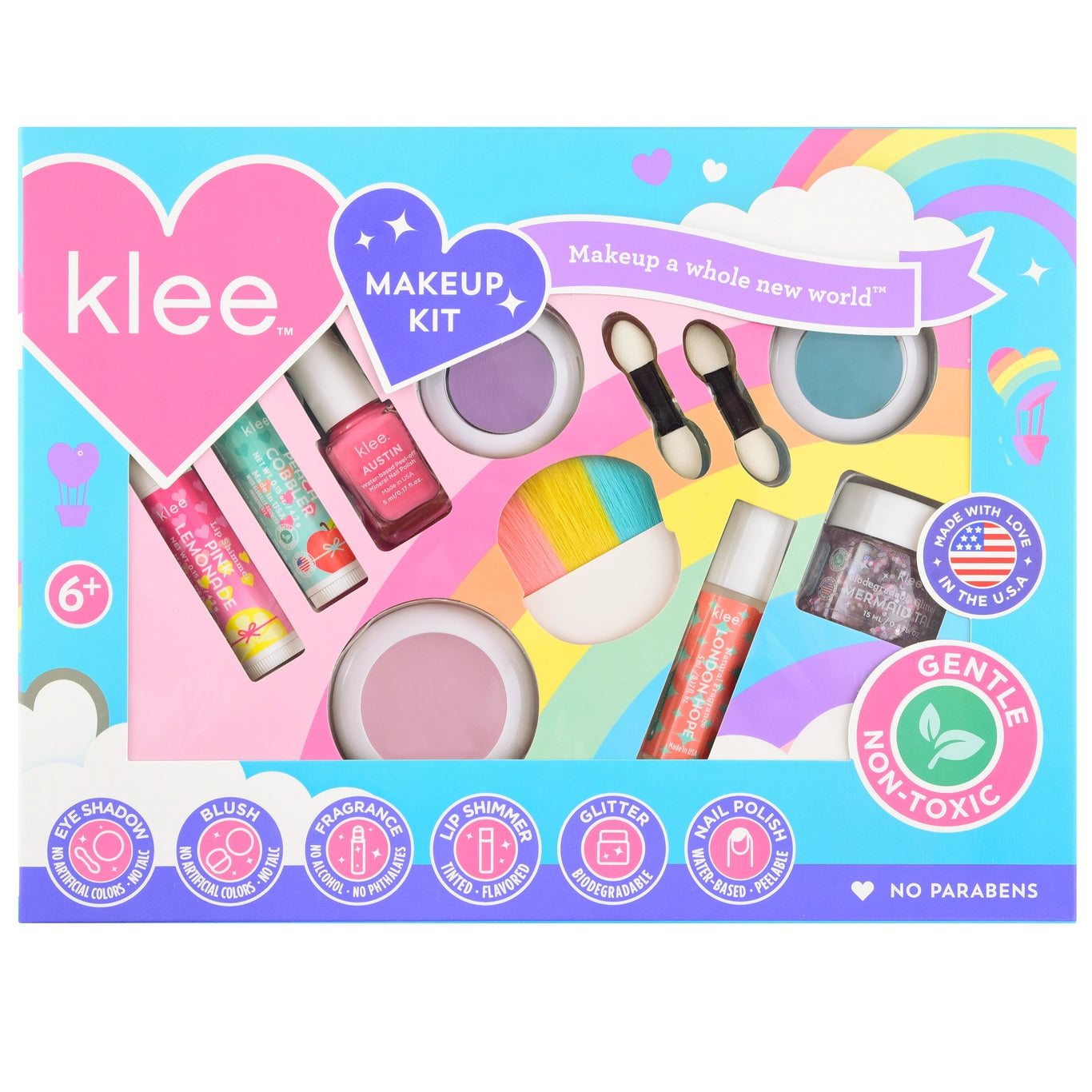 Klee Ray of Bliss- Rainbow Dream Deluxe Makeup Kit