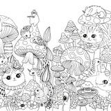 A Million Kittens Coloring Book