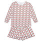 Anna Women's Longsleeve Short Set - Cowboy Christmas