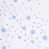 Halo Midnight Moons Blue Cotton Swaddle