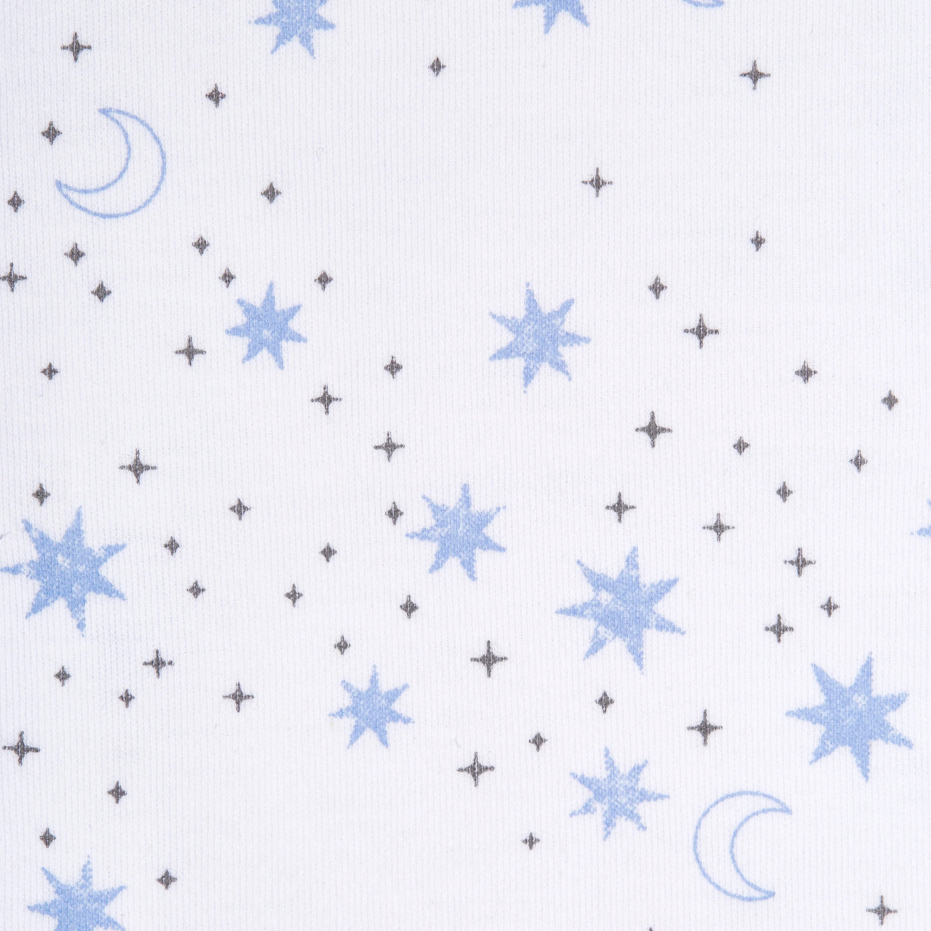 Halo Midnight Moons Blue Cotton Swaddle