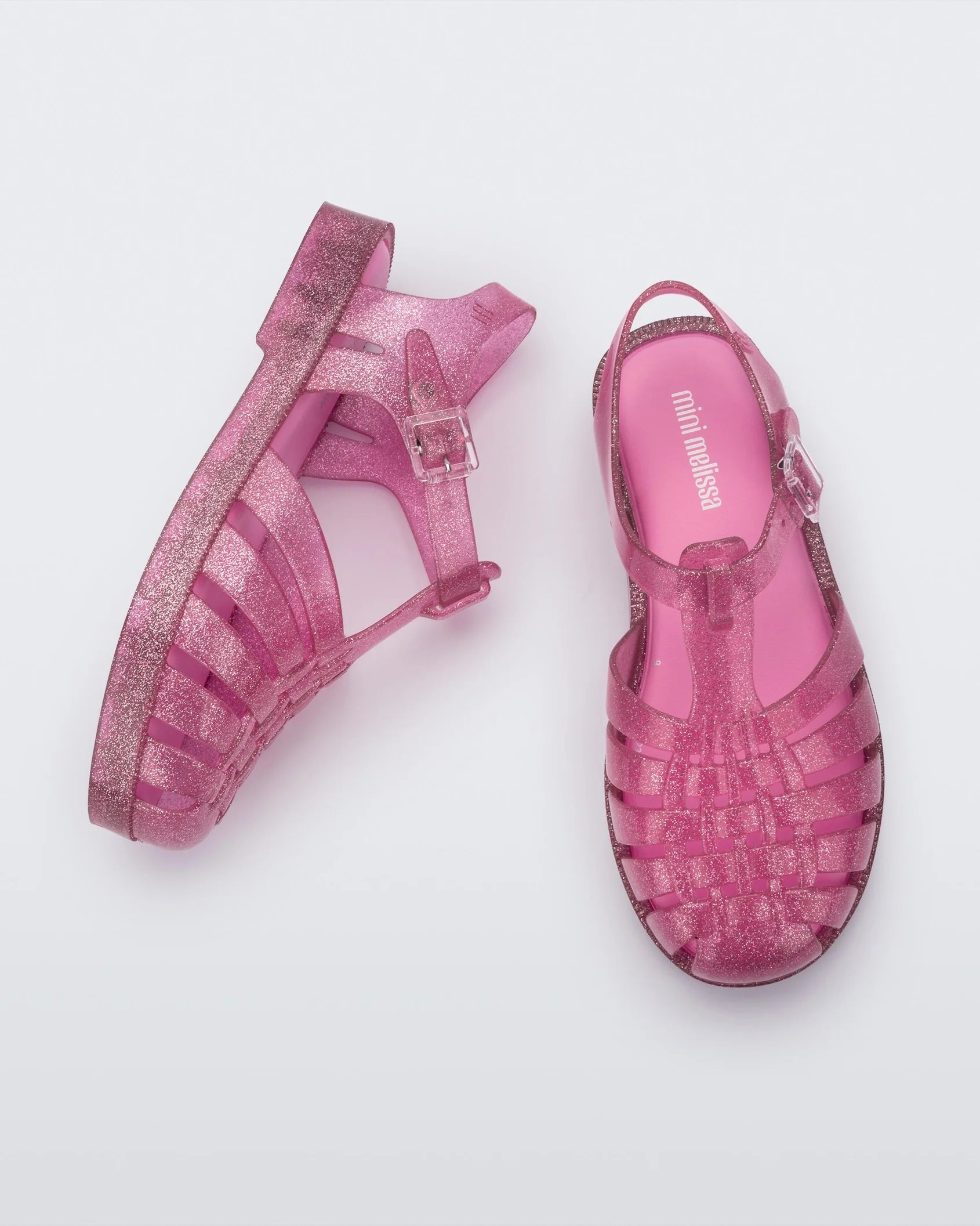 Possession Sandals- Glitter Pink