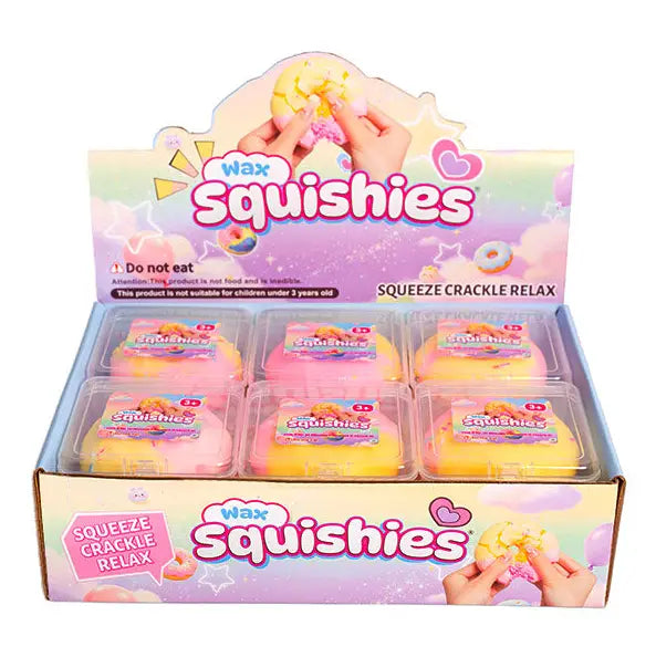 Showcase Wax Squishies- Donut Wax Crackle Fidget Toy
