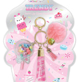 Trendy Lipgloss with Keychain- Sweets