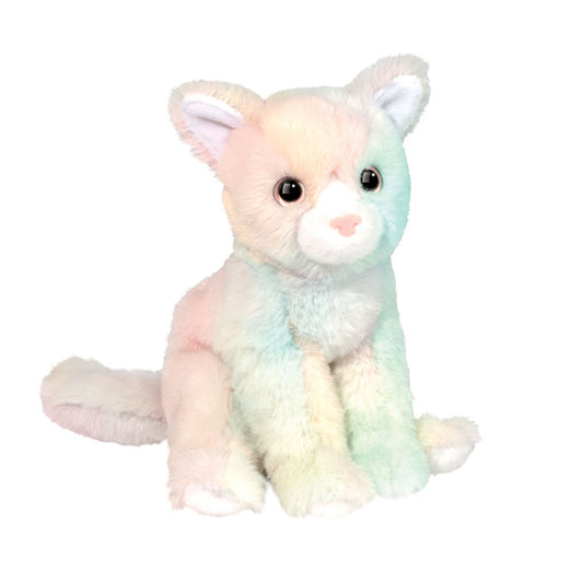 Douglas Mini Soft Pixie Rainbow Cat