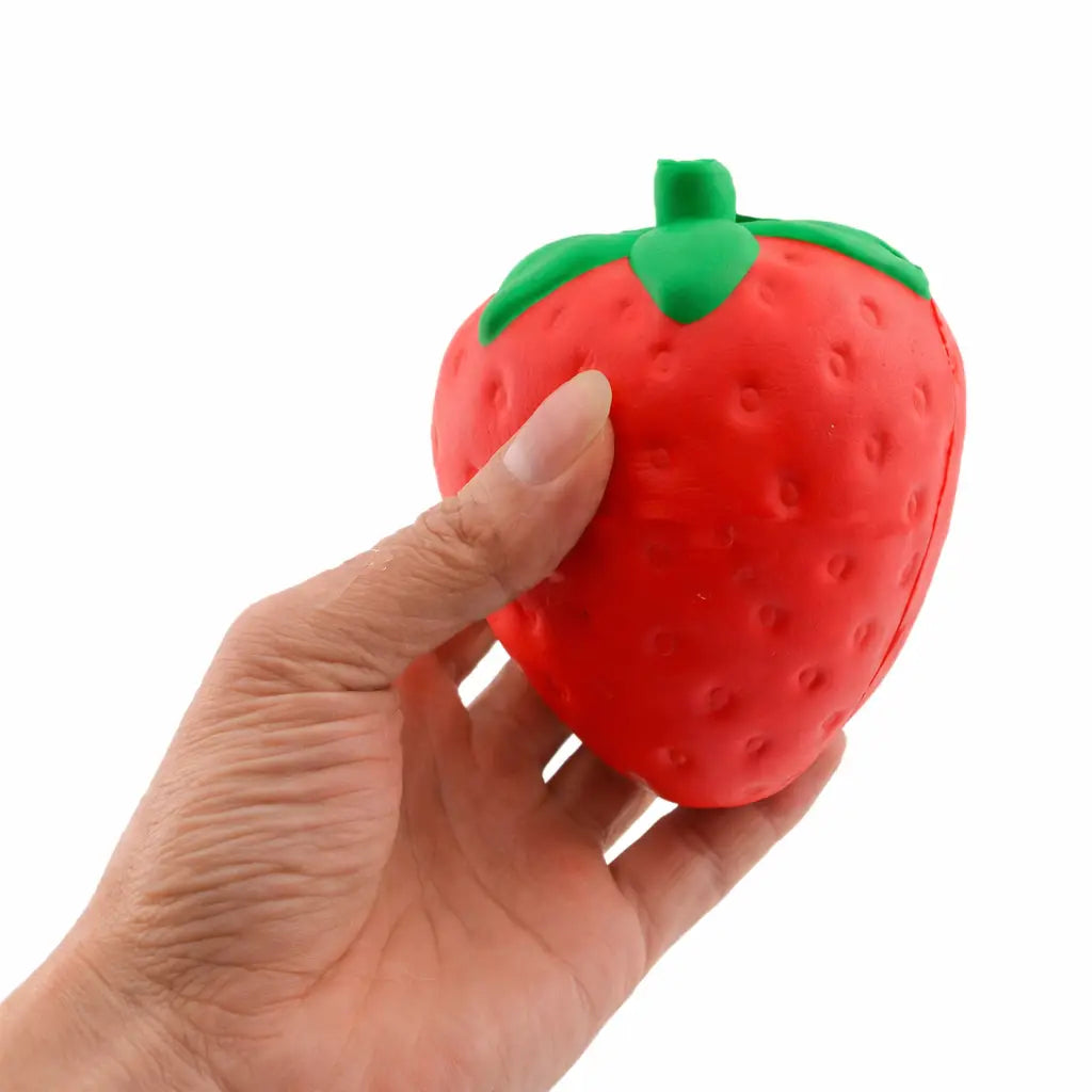 Large Strawberry Slow Rise Squishy Toy