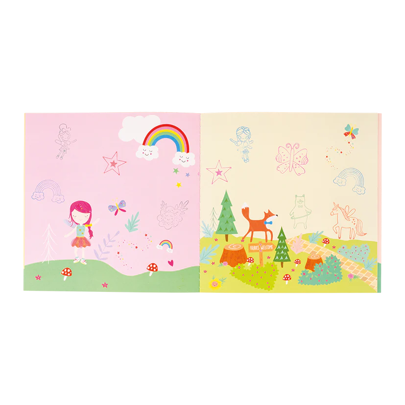 Floss & Rock My Stamper Set- Rainbow Fairy