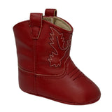 Baby Deer Infant Red Cowboy Boots