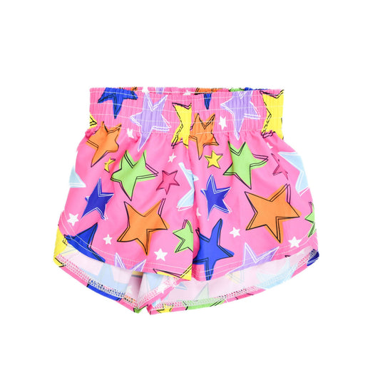 Azarhia Steph Athletic Shorts - Bright Stars