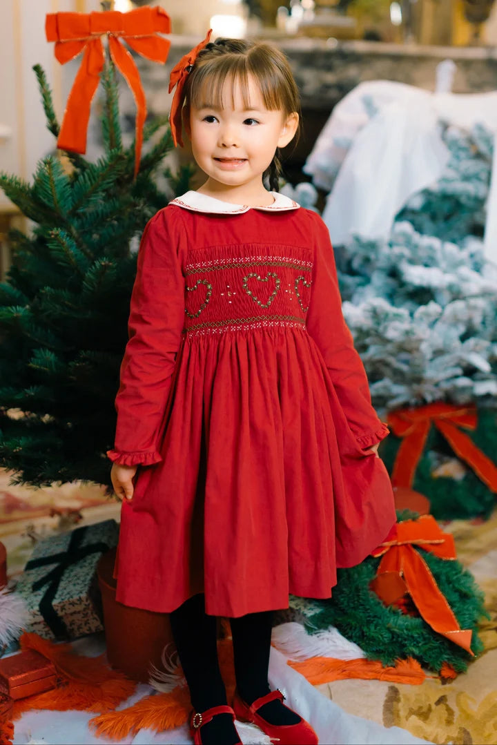 Antionette Paris Sarah Ruby Smocked Dress