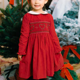 Antionette Paris Sarah Ruby Smocked Dress